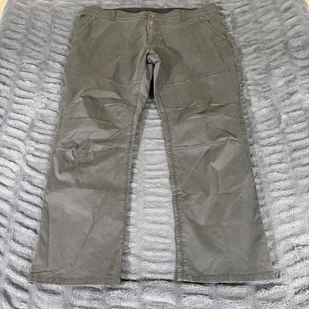KUHL Generatr Mens Gray Cotton Stretch Straight Leg Work Hiking Pants 42x30